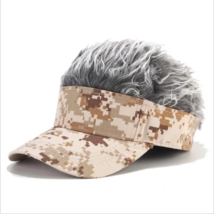 Hot Sale New Camouflage Wigs Street Style Hat And Baseball