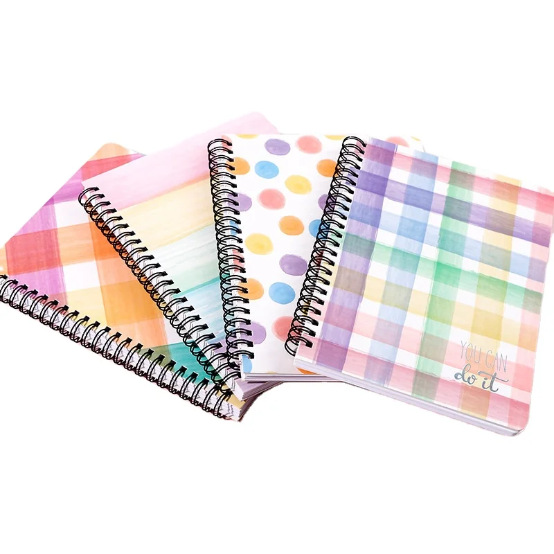 Wholesale Printed Notebook High Appearance Level Coil Diary Student Loose Leaf A5 Notepad