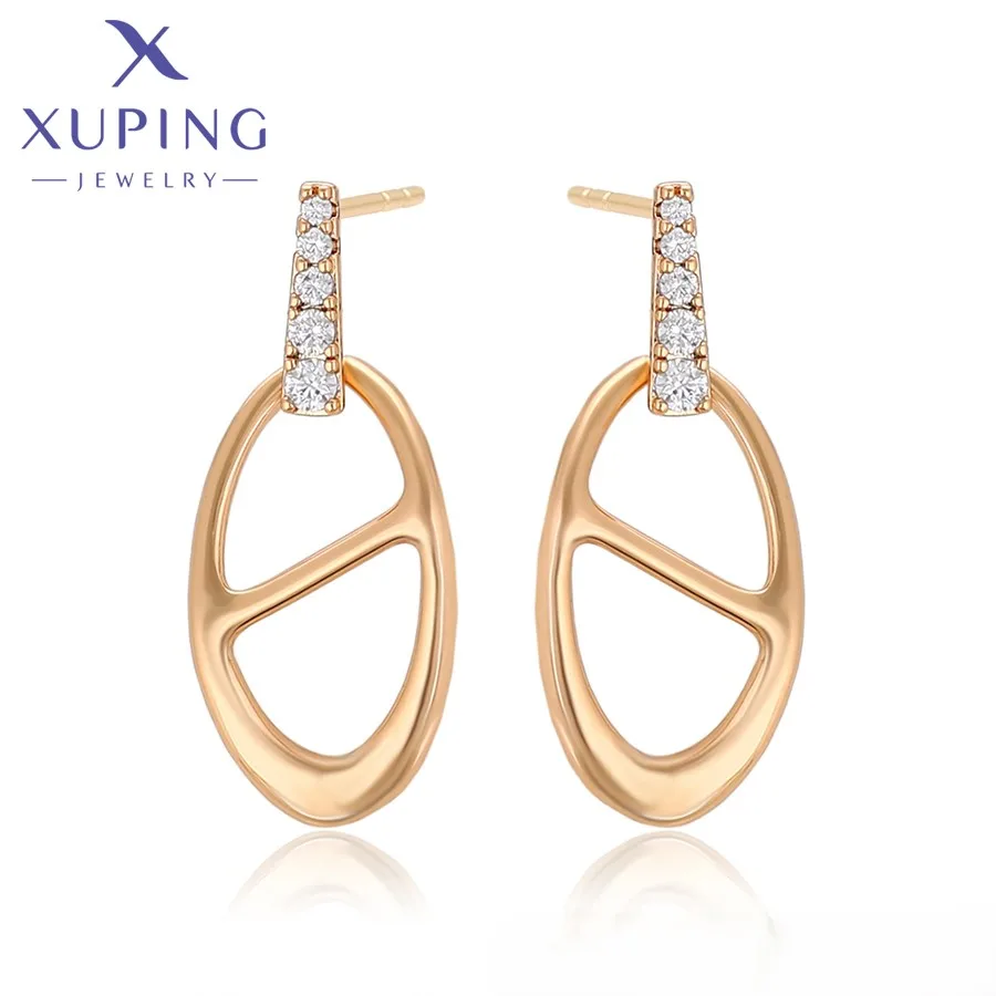 X000449355 XUPING ювелирные изделия классические модные серьги 18K позолоченные Модные