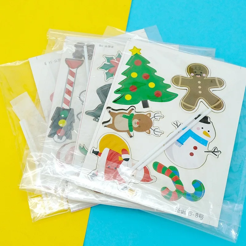 new design Merry Christmas Santa Clause Paper Christmas cake topper Santa themed cake topper for Christmas cakes