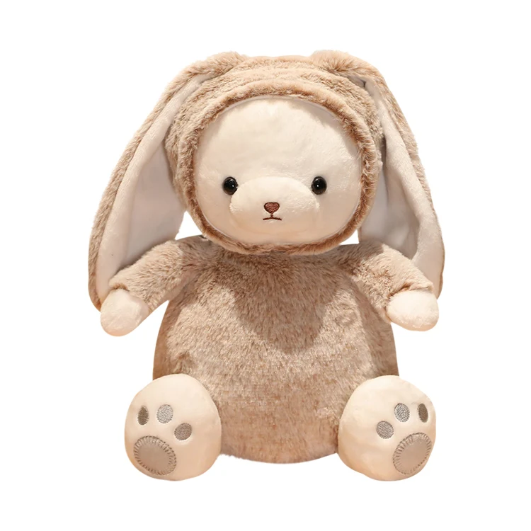 Custom Stuffed Design Kawaii Plush Dolls Korean Toys Bunny Plush Toys Rabbit Soft Custom Plush Bear Stuffed Toy