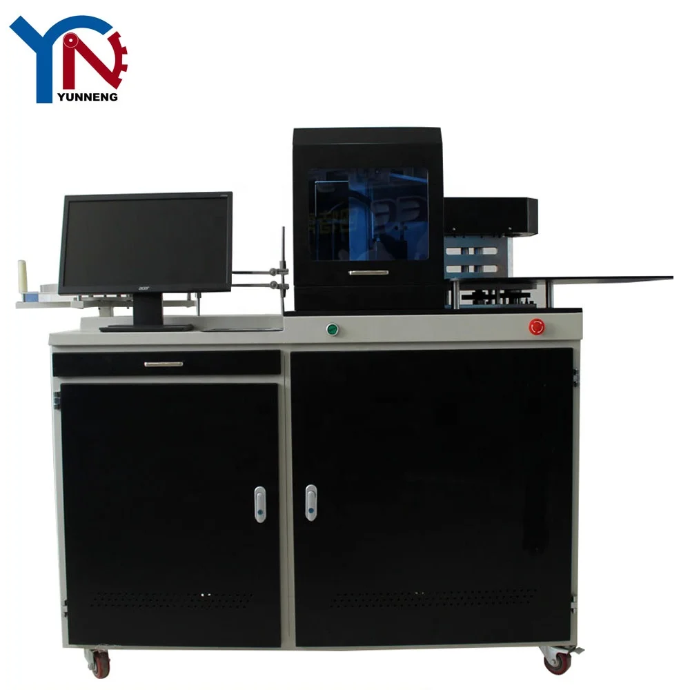 Металлический гибочный станок с ЧПУ для направляющих букв