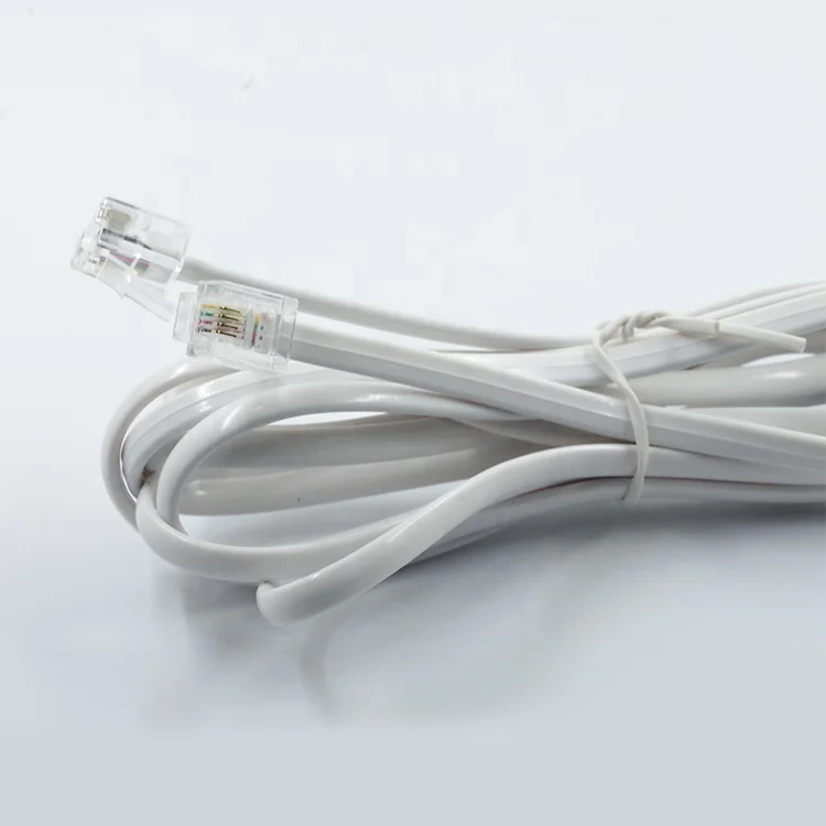 RJ12 Cable 6 Core to Tube Heat Shrink Cord