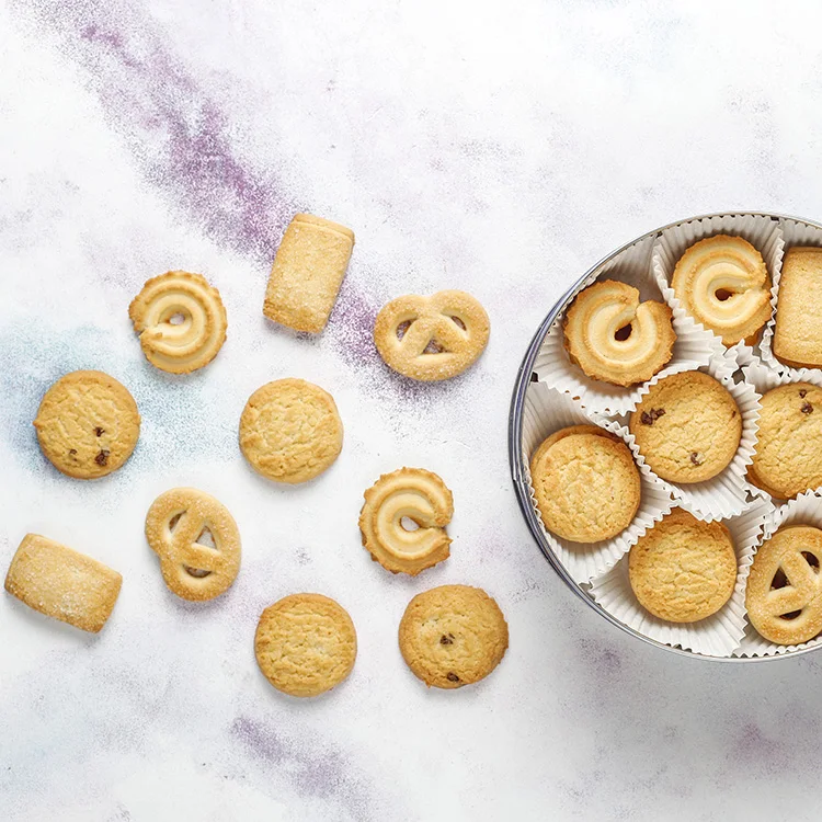 Lailihong butter cookies coconut milky cookies sugar free BISCUITS