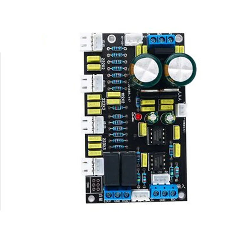  Hi-Fi 2 0 тональная плата двухканальный усилитель мощности premodule OPA2604 двойной передний