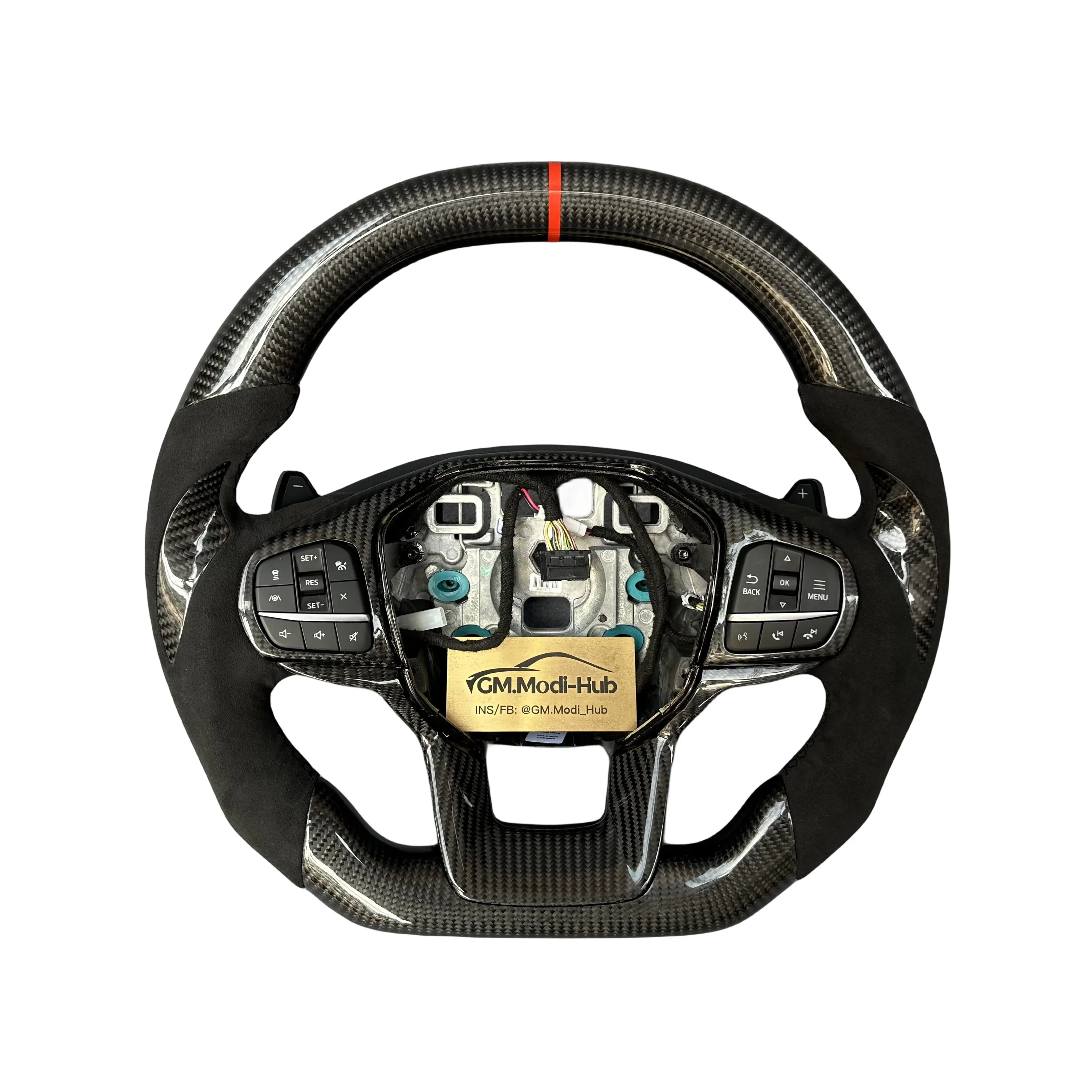 GM.Modi-Hub Factory Direct Carbon Fiber Car Steering Wheel For Ford 2020-2023 Explorer