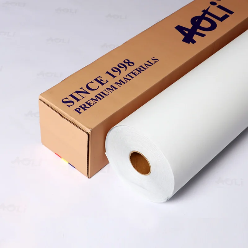 Aoli eco printing Good weather resistance fine art canvas roll primed white canvas painting for large canvas roll