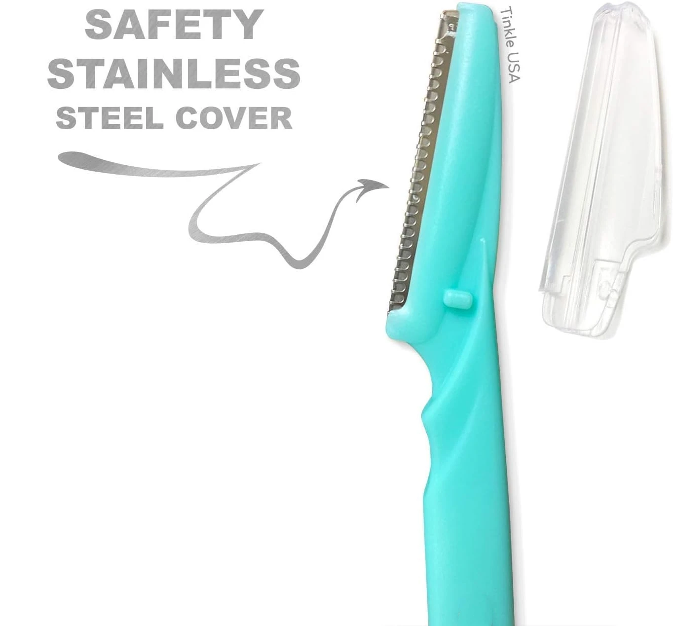 Cheap Eyebrow Razor Pack of 3 Women Makeup Tools Eyebrow Razor Trimmer Stainless Steel Blade Eyebrow Trimmer Set