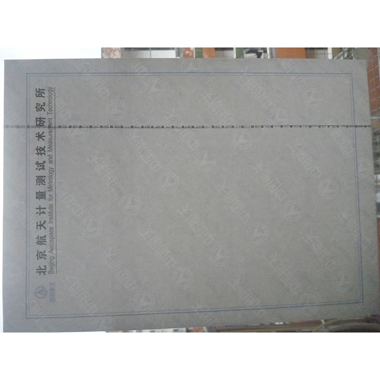 Factory direct selling high quality A4 security paper with security watermark 85 Gsm with silver security thread