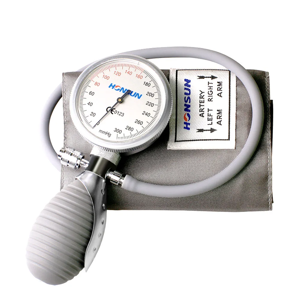 HONSUN HS-201Q1 Portable Manual Aneroid Sphygmomanometer Palm Type Available for Hospital or Home Use