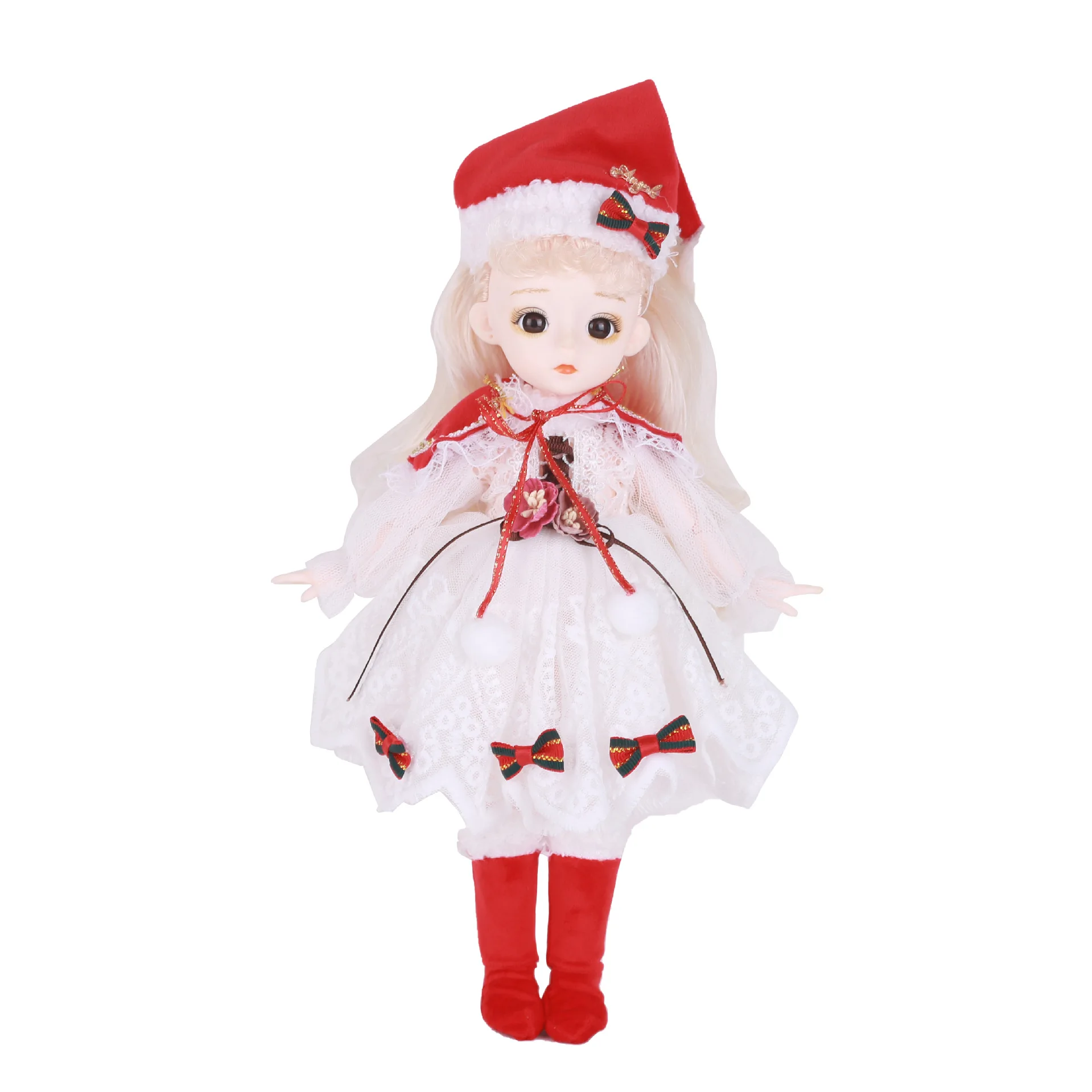 High Quality Hot Selling 30 CM Fashion Plastic Dolls Lovely Princess Doll Toy Makeup Doll Girls Toy