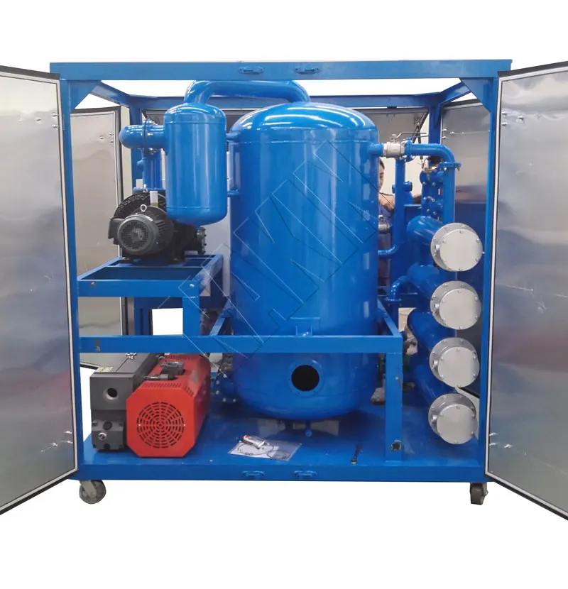 Double Stage High Vacuum Transformer Oil Purifier for Used Insulating Oil Filtration