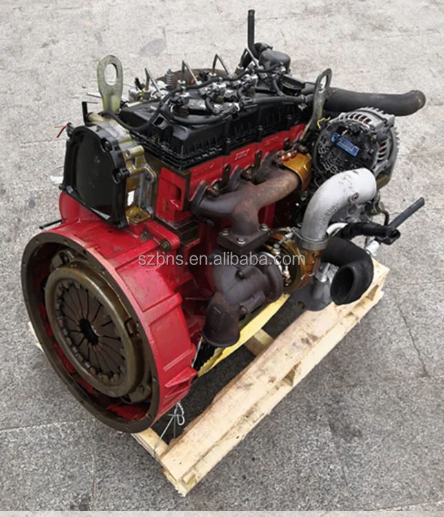 Из натуральной кожи 4 цилиндра 2.8L cumminss ISF2.8 дизельный двигатель Б/у 160HP ISF2.8s2161 двигателя для Полноприводной трактор Foton Tunland самовывоз