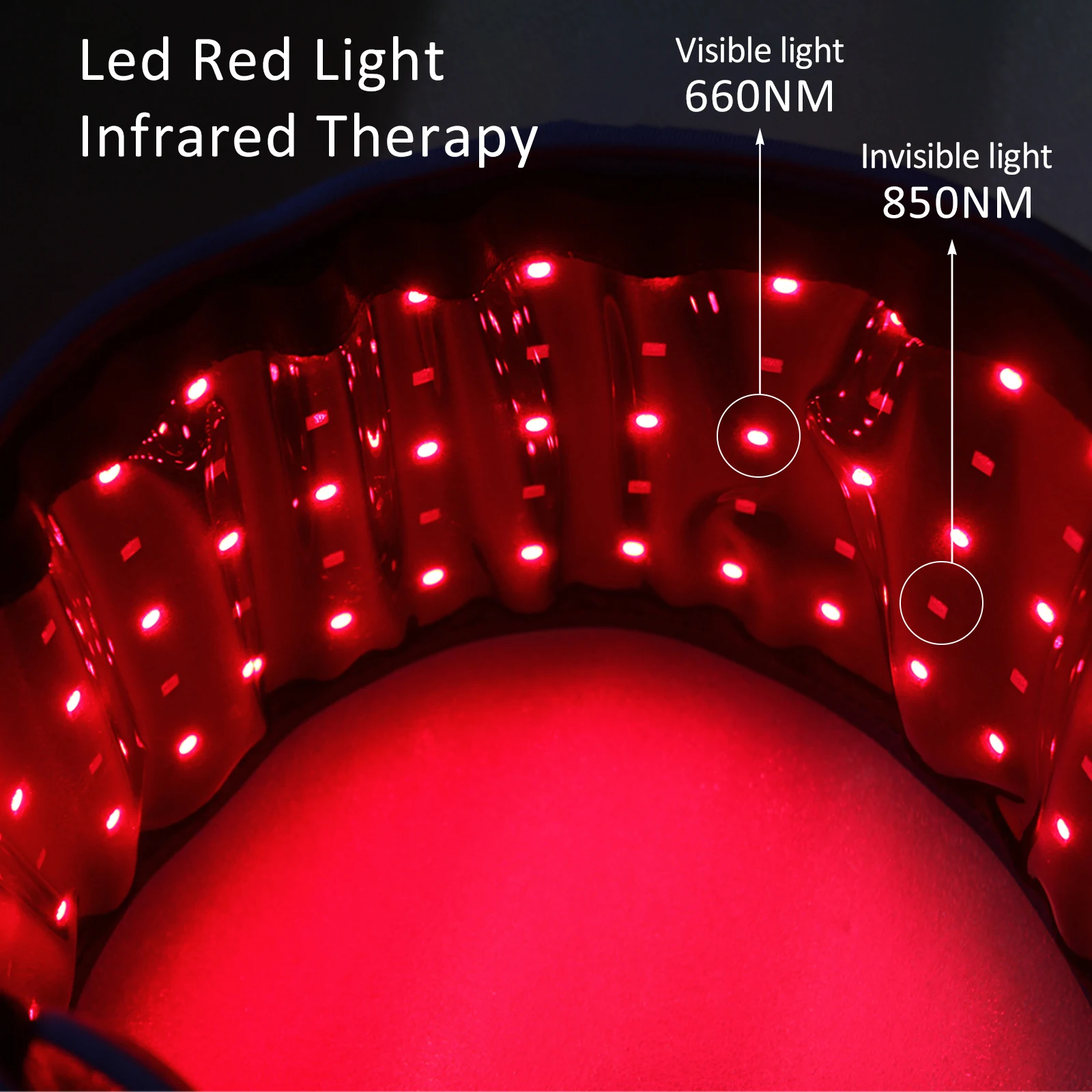 Ideatherapy Red Infrared Light Therapy Belt TLB105 660nm 850nm On Body For pain relief Home Use red light therapy wrap