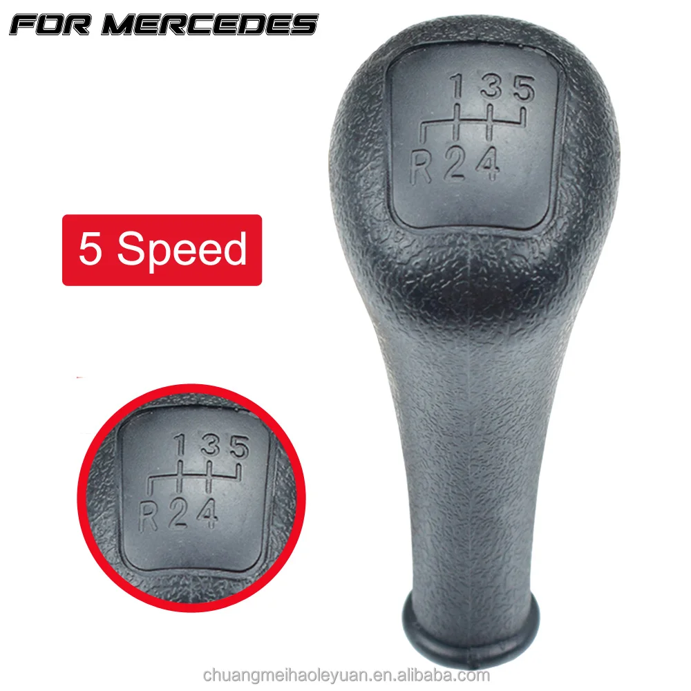 High Quality 4 Speed Gear Shift Knob Lever Stick Handle Head For Mercedes Benz W190 W201 W202 W123 W124 W126 W140 C E S Class