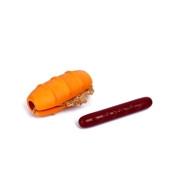 strong leaked food interactive puzzle game durable natural rubber nylon dog toy
