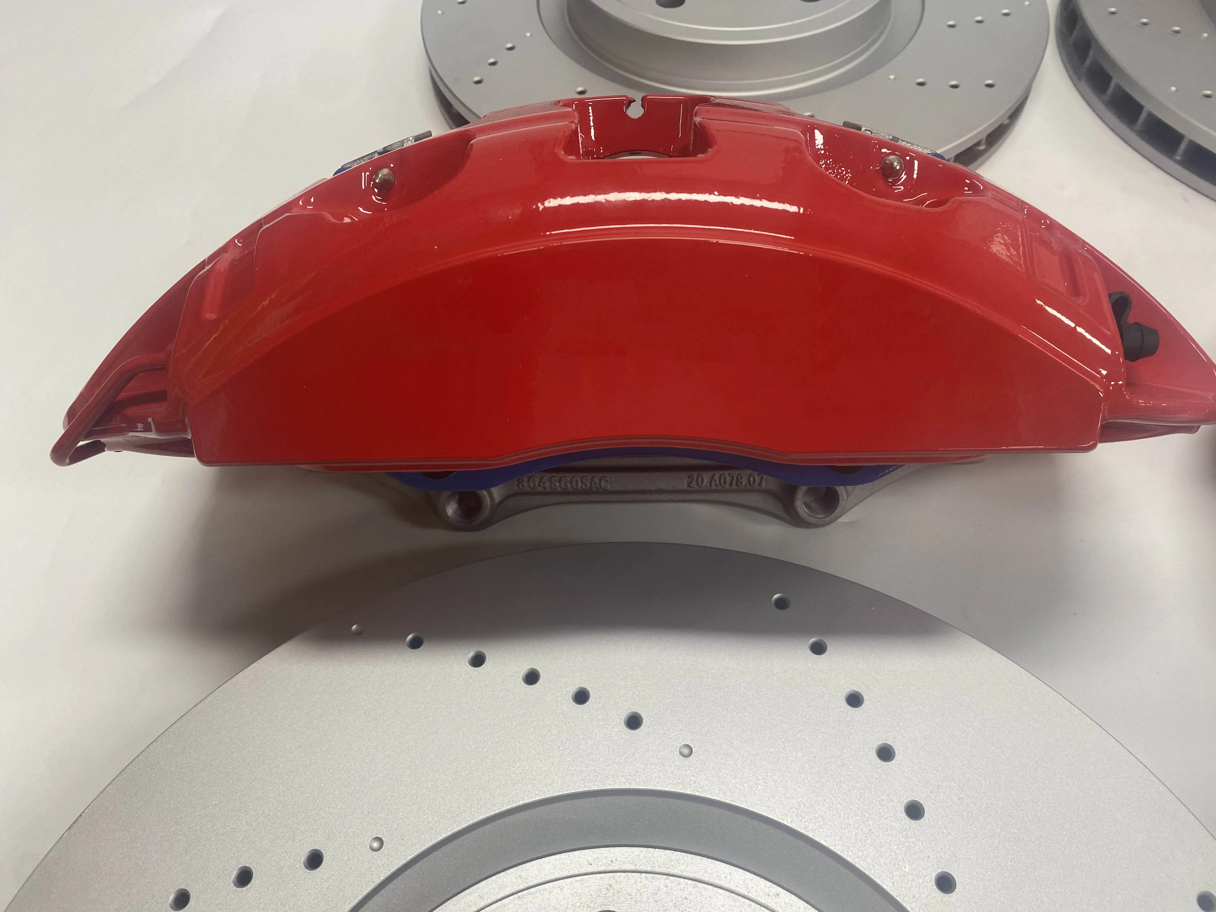 Improved Braking Efficiency Big 6 Piston Brake Caliper for Audi mercedes-benz bmw AMG