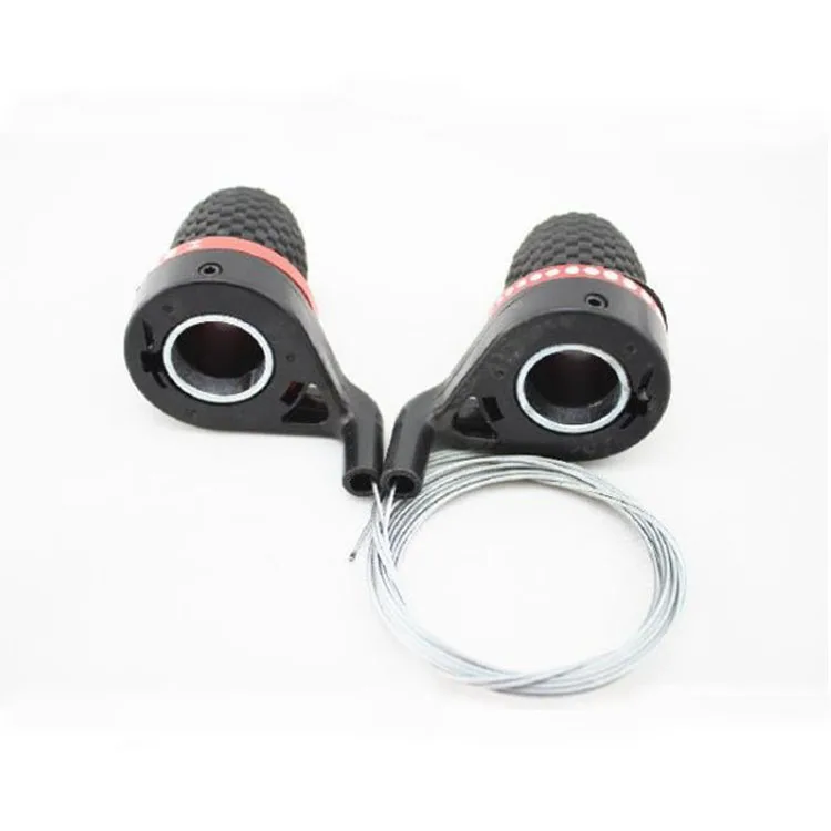 
rear derailleur and brake lever MTB Bike Bicycle Twist Grip Gear Shifters 