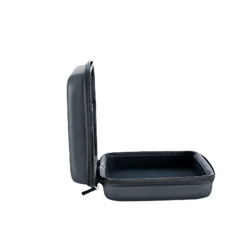 Bulk Customized design size shockproof cable chargers carrying Tools Toys EVA Storage Box protective black hard carry eva case