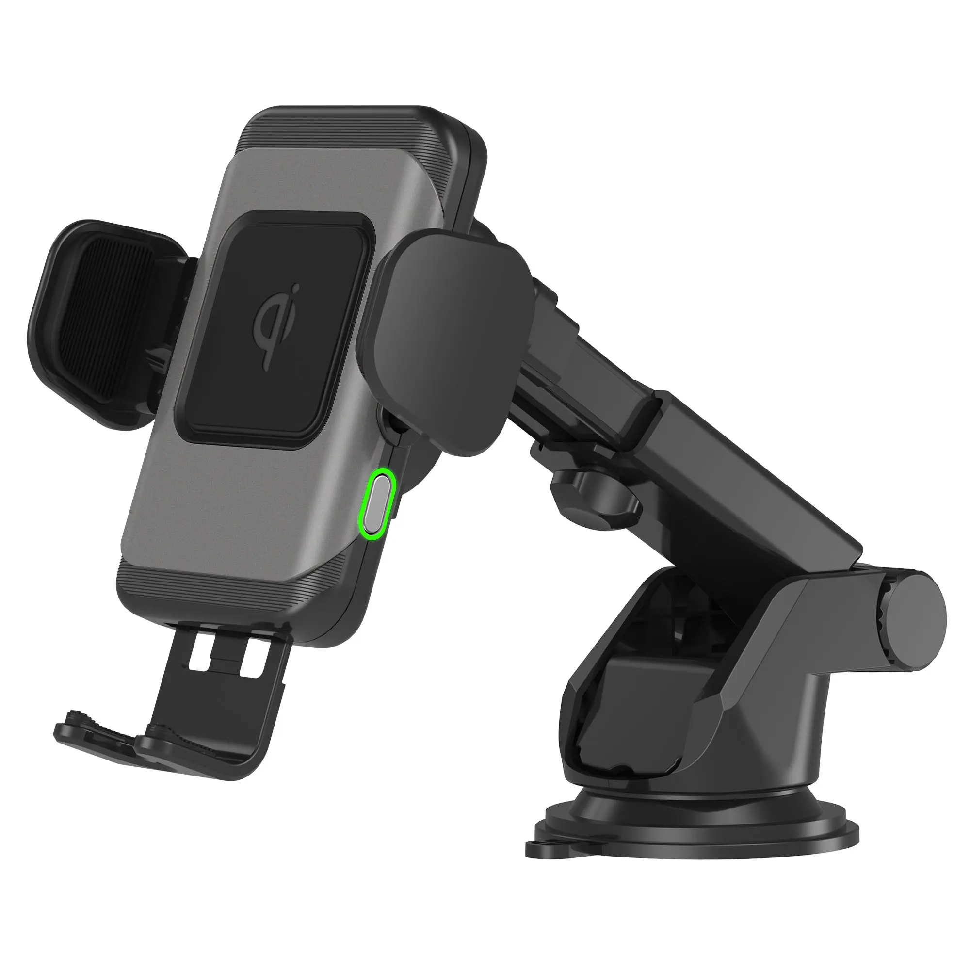 KC certified innovative products 5W/7W/10W/15W Qi Wireless car mini car Charger automatic induction