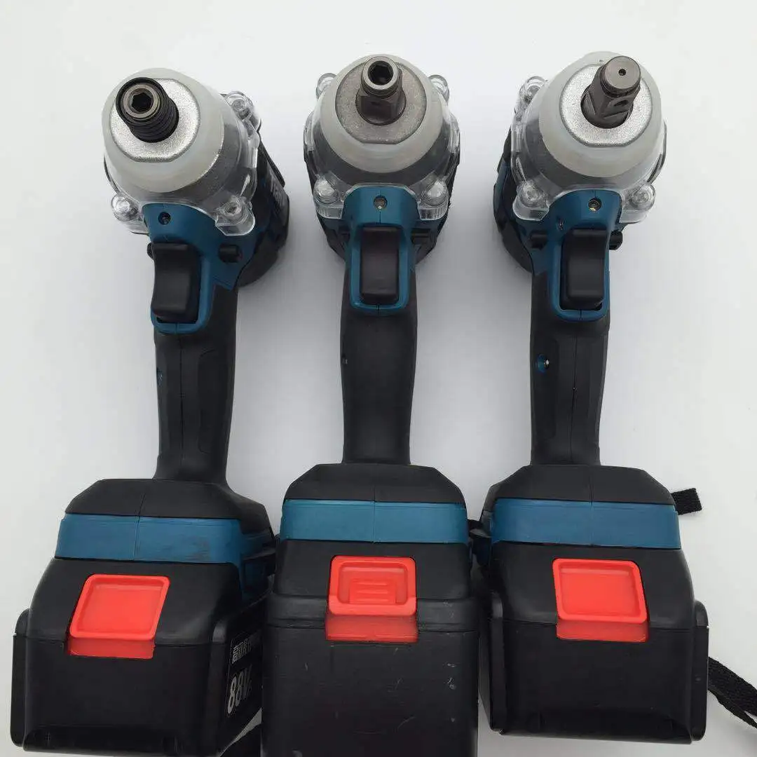 Пользовательский Многофункциональный ударный электрический ключ с литиевой батареей, бесщеточный торцевой ключ