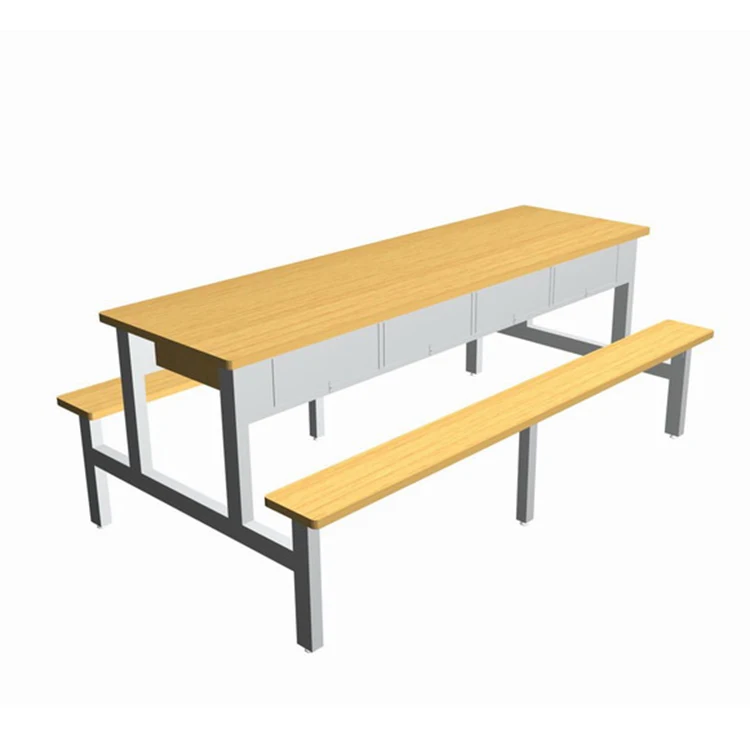 Wrought iron dining table and chair for restaurant