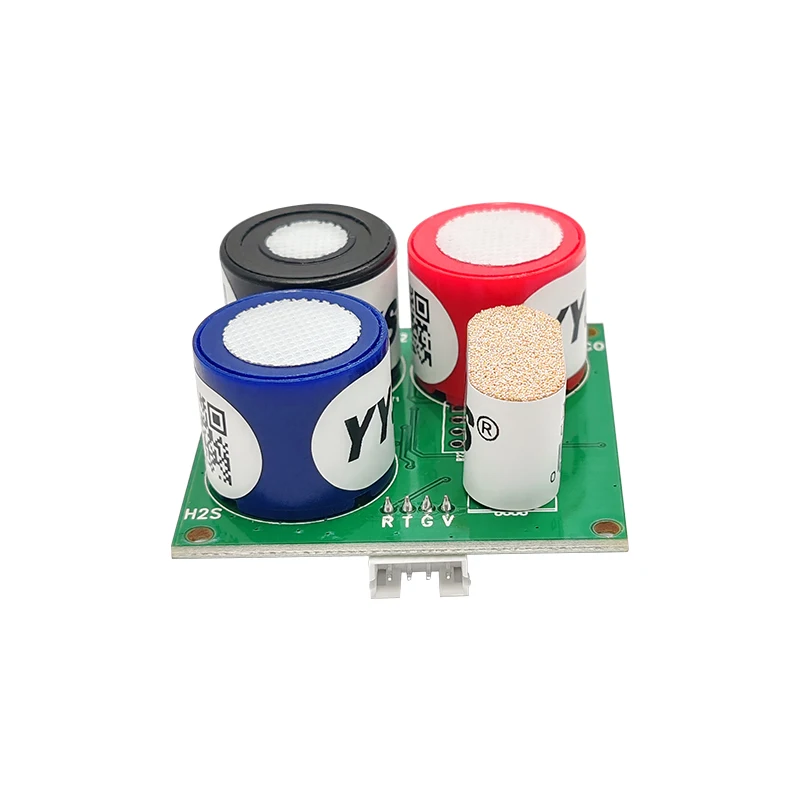 YYS RS45/UART Output Industrial  4IN1 Gas Sensor Module H2S O2 CO CH4 Gas Sensor Used For Mine Detector
