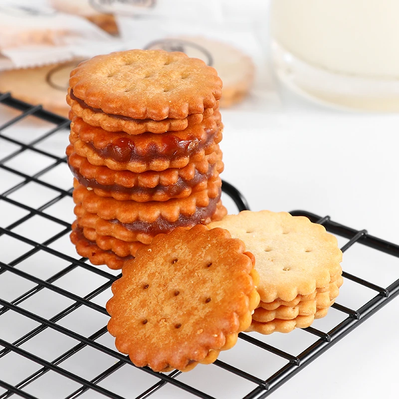 CARDY Salty Crispy Brown Sugar Biscuits Salted Egg Yolk Malt Biscuit Package Custom Services 108g/bag