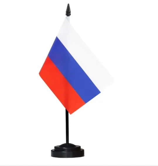 
Good price custom print Euro Cup Russia table flag 