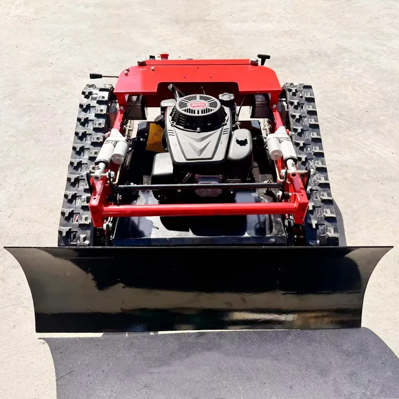 UR550 Mini Remote Control Snow Blade Lawn Mower Two In One Machine Robot Grass cutter Machine with Snow Blade