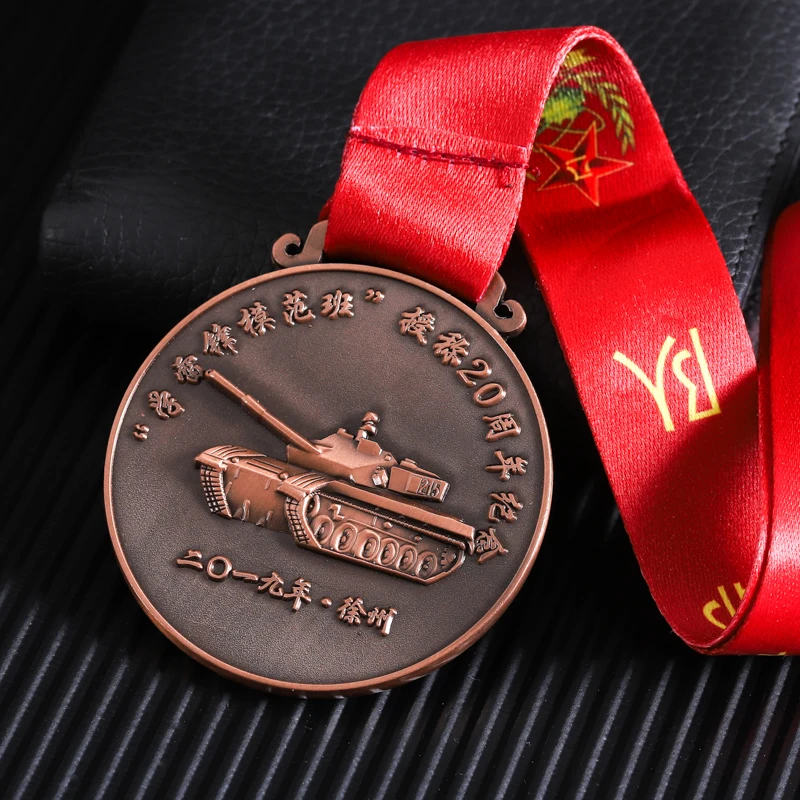 Zinc Alloy Sports Souvenir Running Custom Medals 3D Metal University Top-Quality Swimming Sport Winner Medal