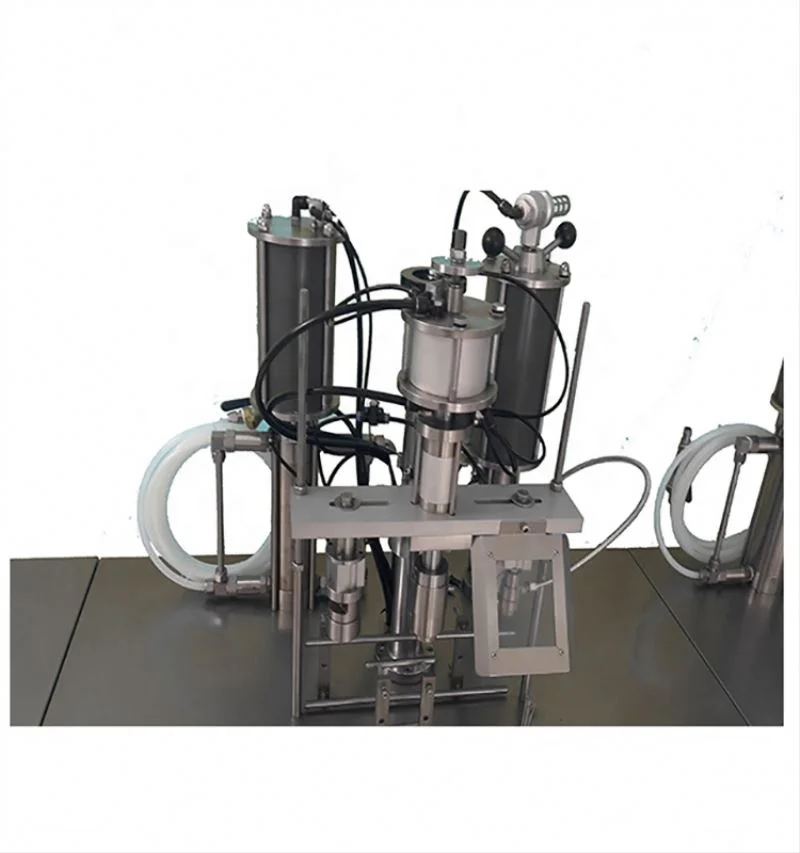 QGB-900C Semi-automatic Aerosol can Filling Machine ,aerosol machine/aerosol cans filling