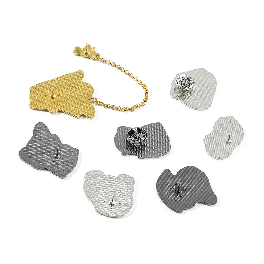 more then 3000 style in stock Wholesale Factory direct selling cute animal Cat Panda enamel pins for clothes and hat metal craft