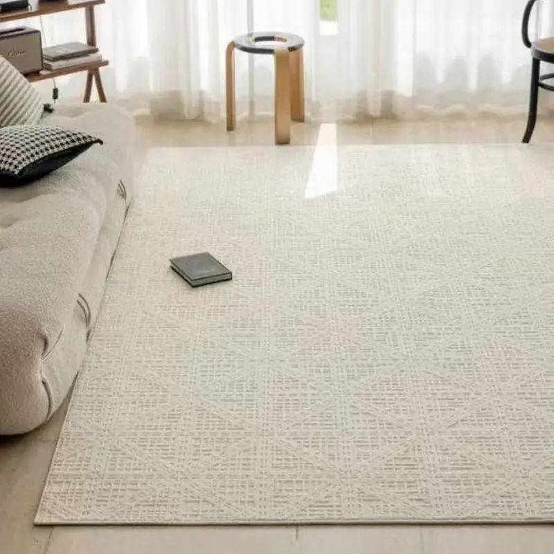 Geometric Textured Area Rugs for Living Room Couch Dorm Bedside Kids Girls Teens Room Nursery Decor Floor Mat