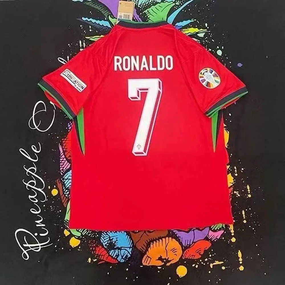 2024 Portugal  High Quality Embroidery Wholesale Portugal National Team Jerseys soccer wear