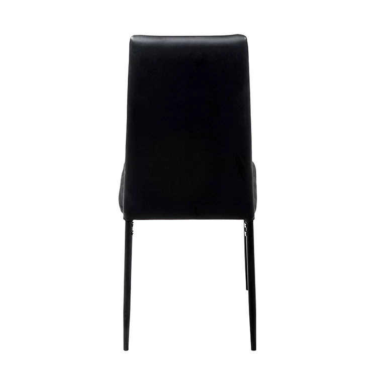 Free Sample Steel Modern Black Faux Legs Chesterfield Upholstery Swivel Vintage Recycled Arm Coster Leather Dining Chair