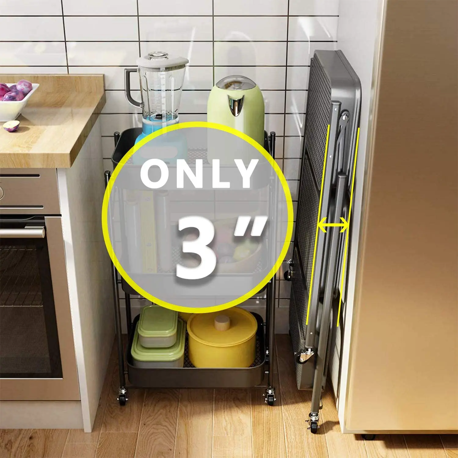 5 этажная metal wire mesh for прокатного storage kitchen trolley kitchen and bathroom