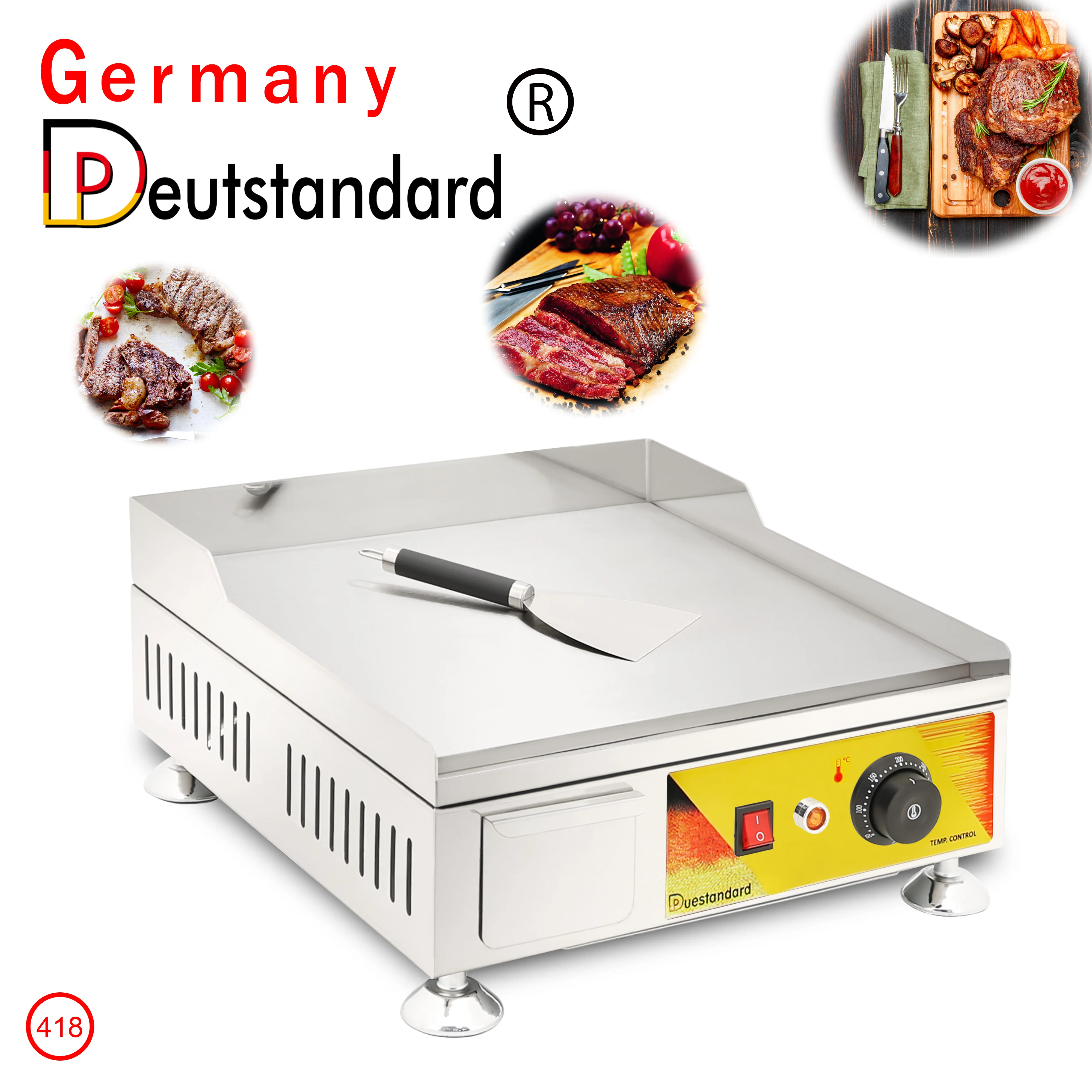 commercial  griddle  electric grill with 220v /110v