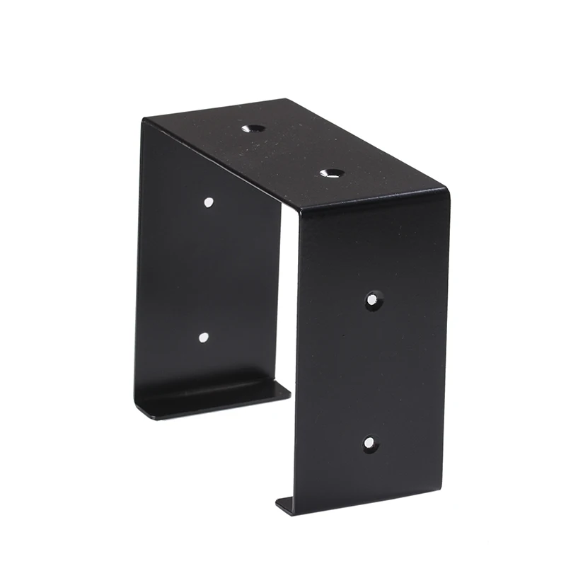 High Quality Black Powder Coat double-Side U-Shaped Metal Bracket