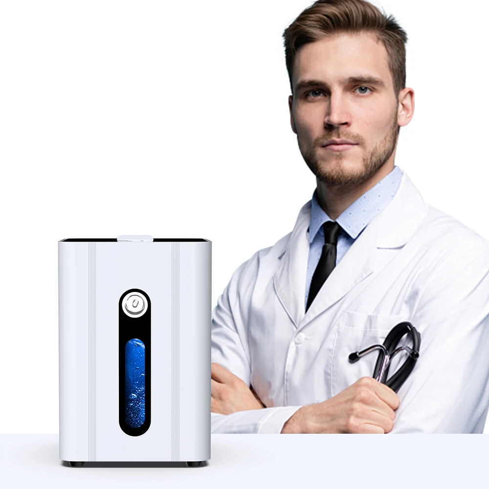 Suyzeko Small Flow Rate PEM Hydrogen Water Generator H2 Inhalation Breath Therapy Machine 150ml