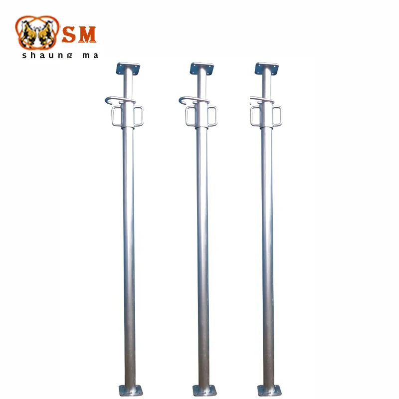 adjustable Medium Duty Scaffold Steel Shoring Prop Jack For Construction