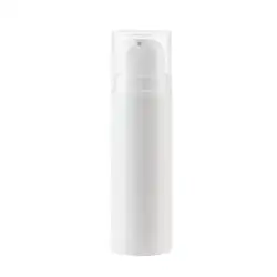 Mini Sample bottle PP plastic white 5ml airless cosmetic pump bottle for lotion serum
