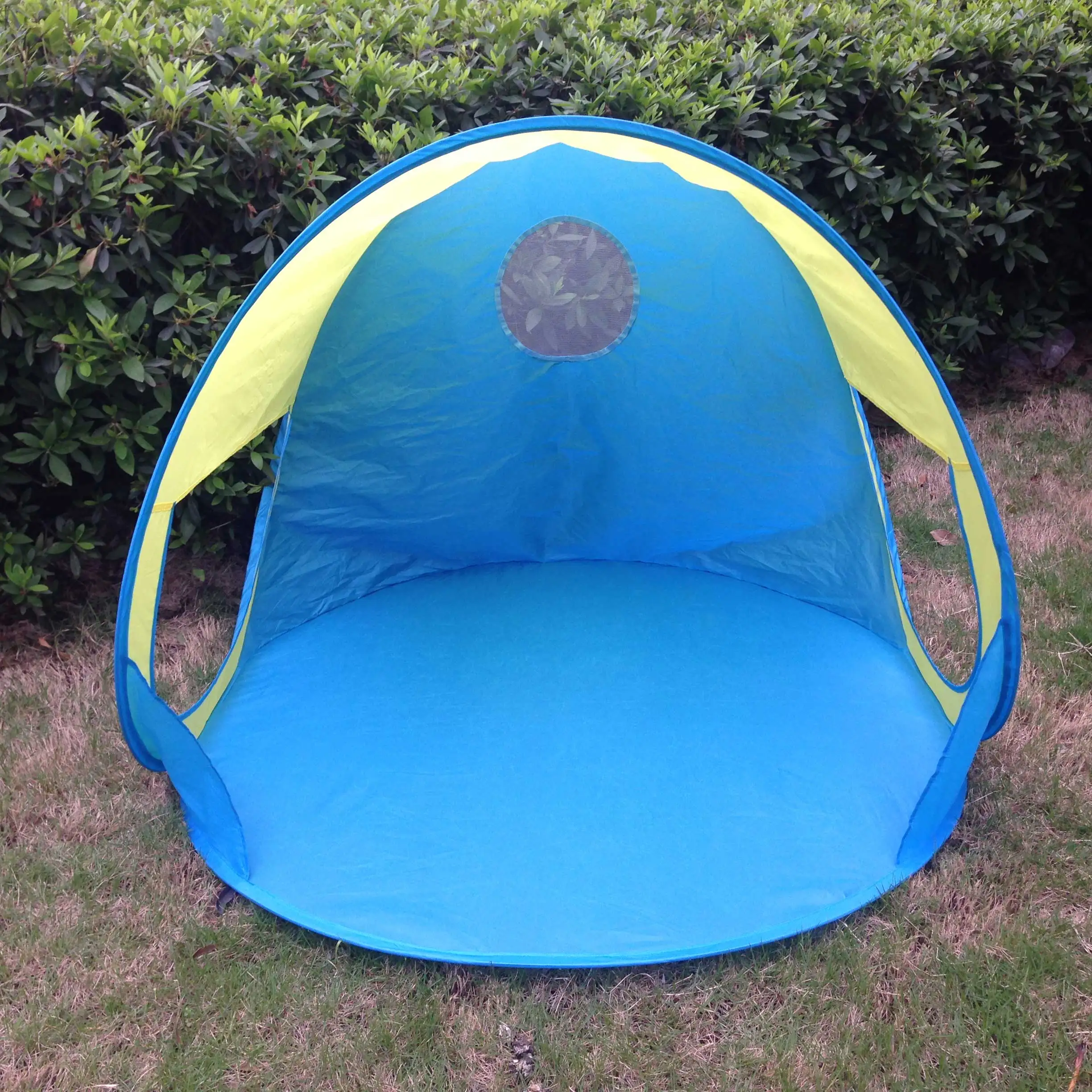 Wind Valley Single Layer Portable Baby Beach Tent Easy Set-Up Inflatable Waterproof Polyester for Summer Outdoor Activities