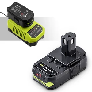  Сменный Набор литий-ионных батарей ryobi 18 В 3 Ач 4 5 6 для электроинструмента Аккумуляторная дрель P108