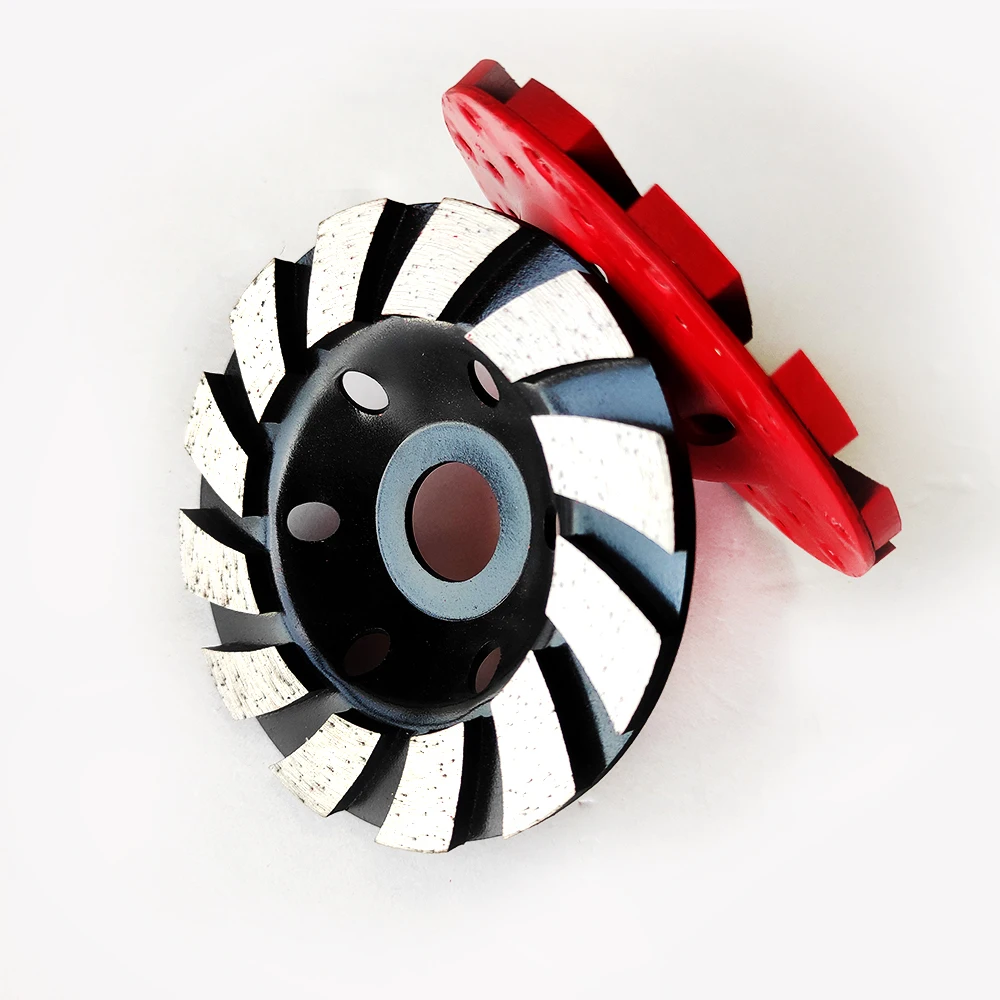 105mm Diamond Turbo Cup grinding wheels/polishing wheel for Granite/Marble/Concrete/Floor