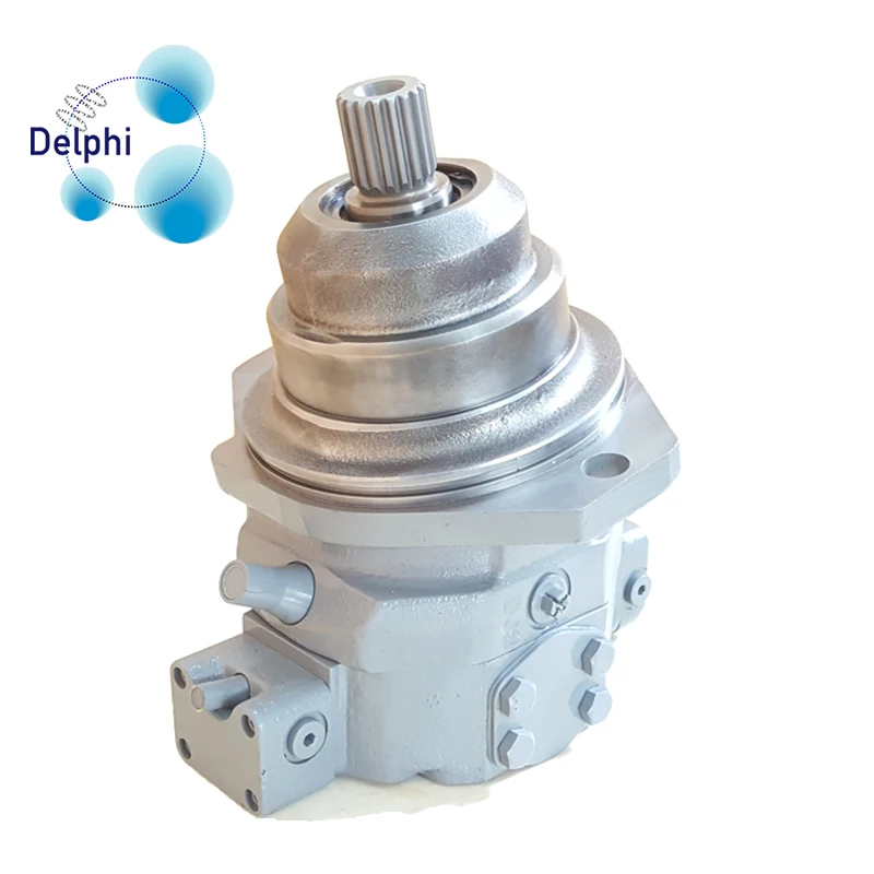 Rexroth A6VM107 Гидравлический поршневой двигатель A6V A6VM Huade осевой с переменным смещением A6VM107HA1X/63W-VSD51000A-S