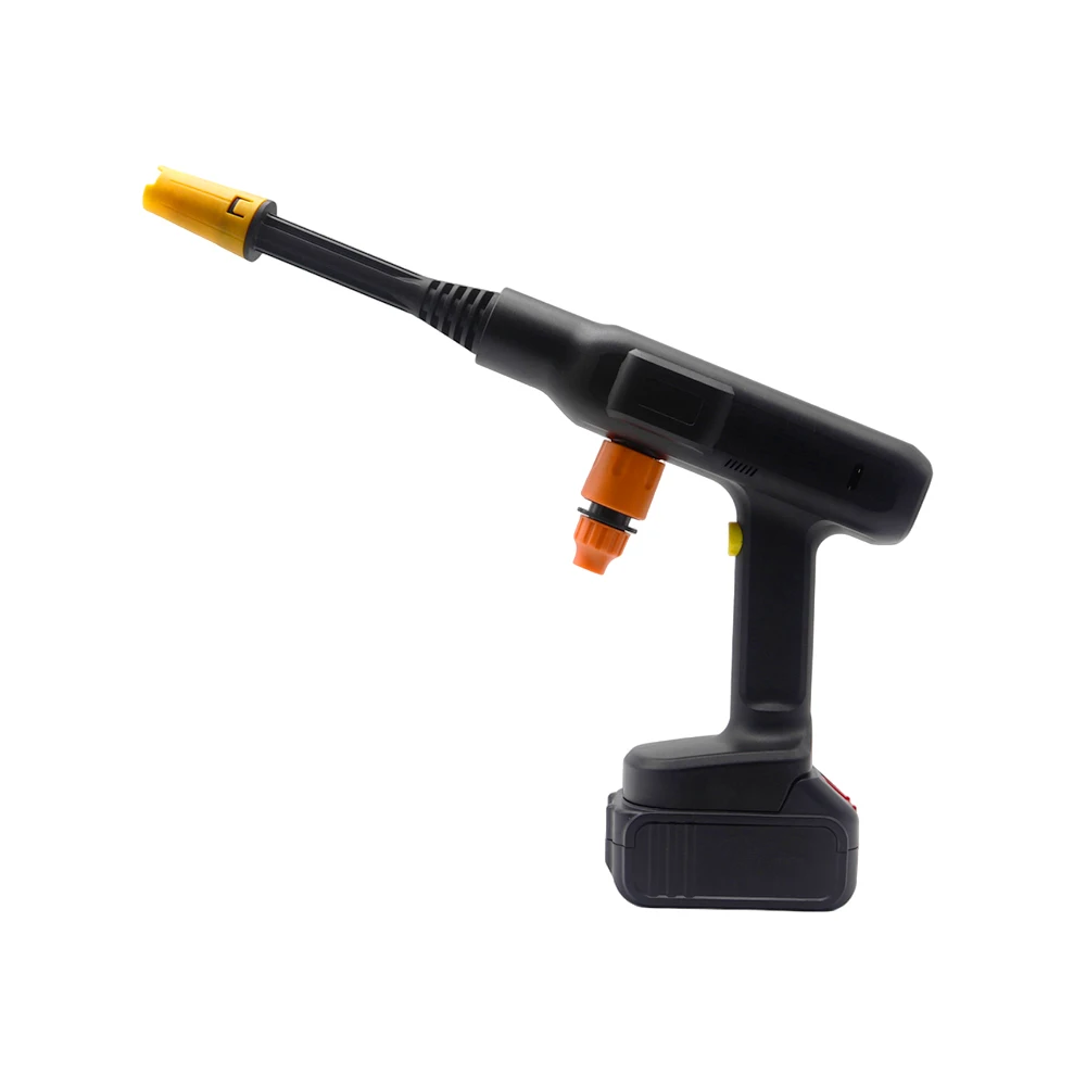 Portable replaceable nozzle wireless handheld lithium battery car cleaning gun