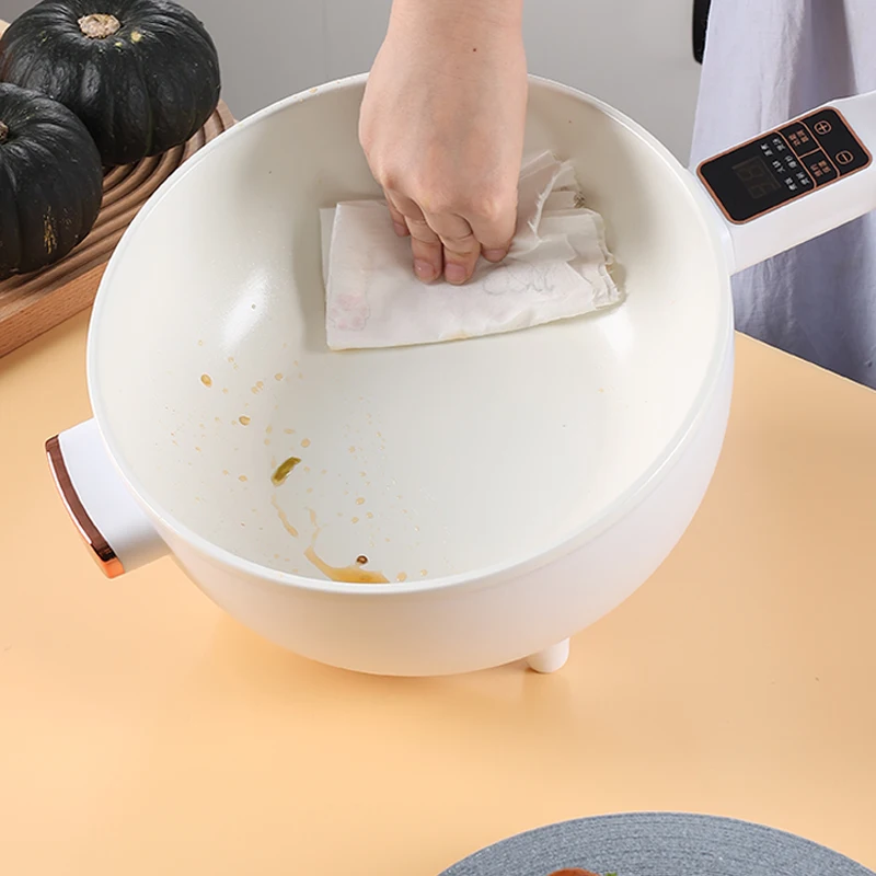 TOP Electric cooker household multi function 3L Can add steamer, and can add non-stick coating