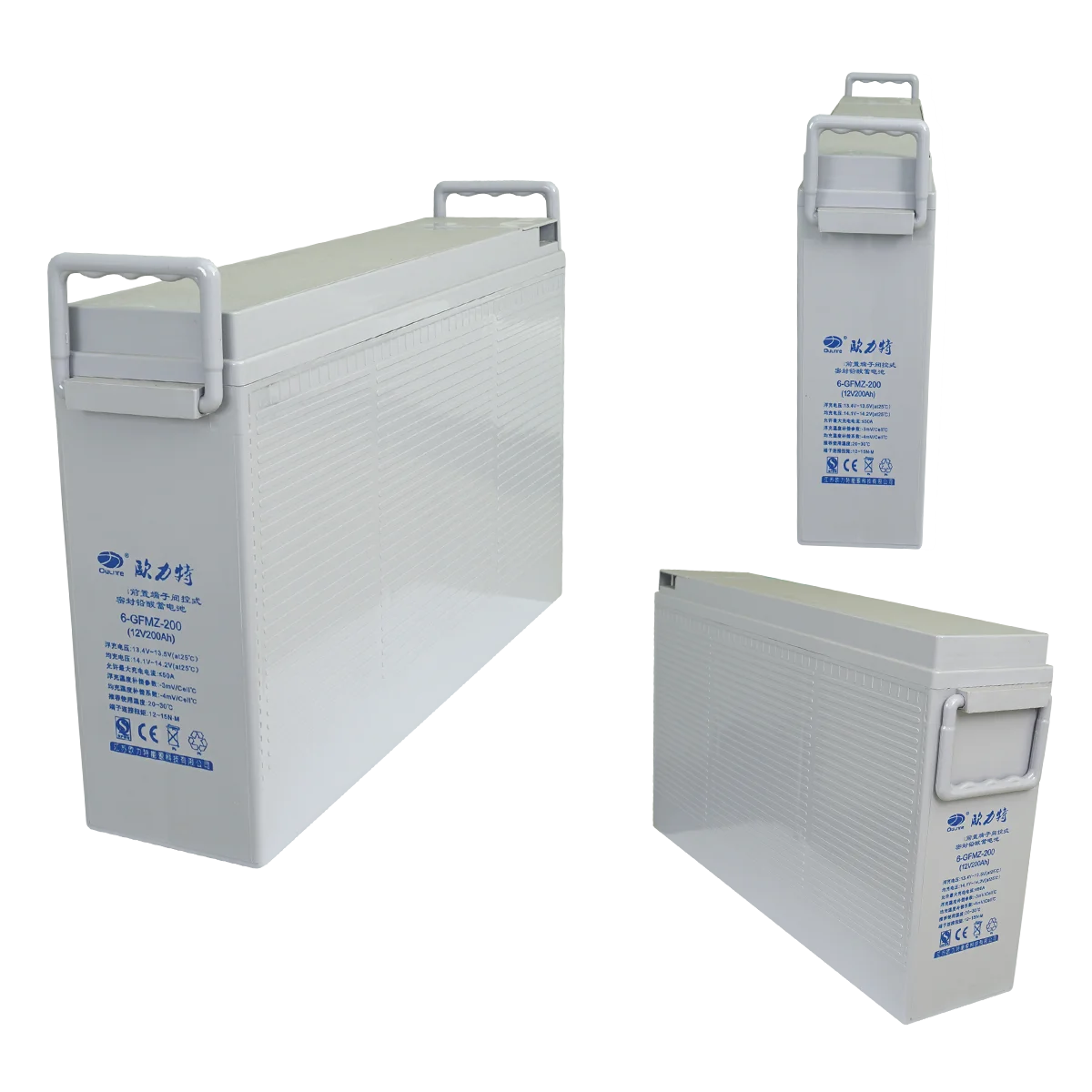 OLITER 12V200AH 100AH герметичная Необслуживаемая батарея с передним доступом для систем хранения солнечной энергии и бытовой техники