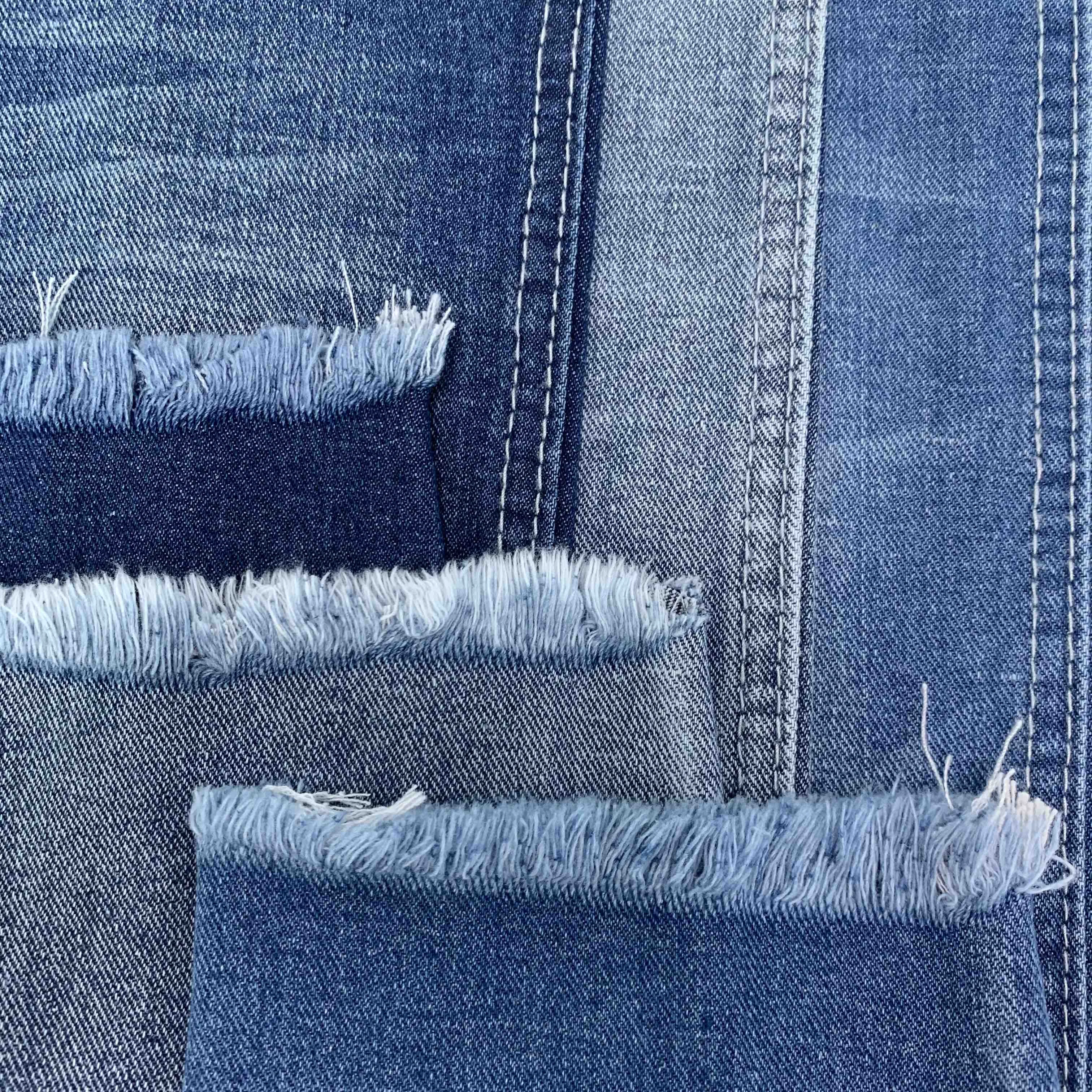 Regular 8oz Denim Fabric Cut Pieces For Men Denim Shirts Fabric Denim 100% Algodon